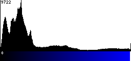 Blue Histogram