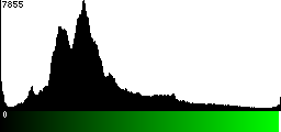 Green Histogram