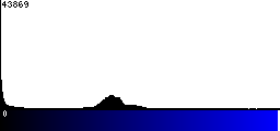 Blue Histogram