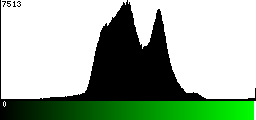 Green Histogram