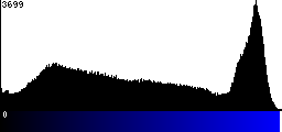 Blue Histogram