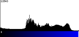 Blue Histogram