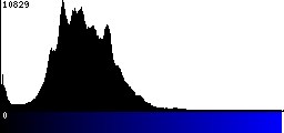 Blue Histogram