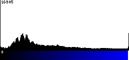 Blue Histogram