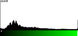 Green Histogram