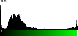 Green Histogram