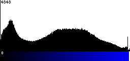 Blue Histogram