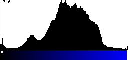 Blue Histogram