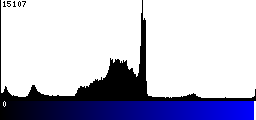 Blue Histogram