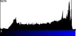 Blue Histogram
