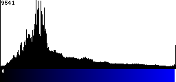 Blue Histogram