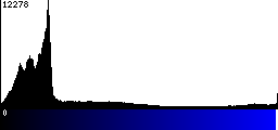 Blue Histogram