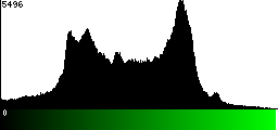 Green Histogram