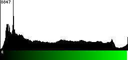 Green Histogram