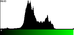 Green Histogram