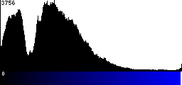 Blue Histogram