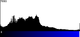 Blue Histogram