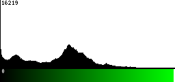 Green Histogram