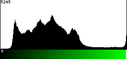 Green Histogram