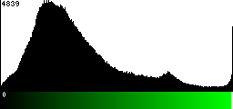 Green Histogram