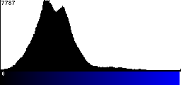 Blue Histogram