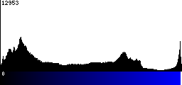 Blue Histogram