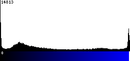 Blue Histogram