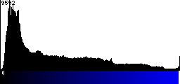 Blue Histogram