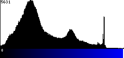 Blue Histogram