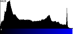 Blue Histogram