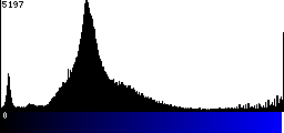 Blue Histogram