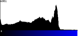 Blue Histogram