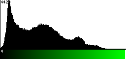 Green Histogram