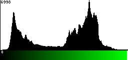Green Histogram