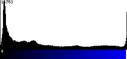 Blue Histogram