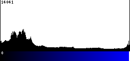 Blue Histogram