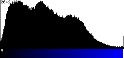 Blue Histogram