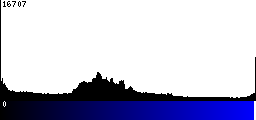 Blue Histogram