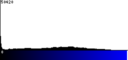 Blue Histogram