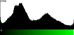 Green Histogram
