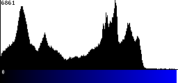 Blue Histogram
