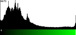 Green Histogram
