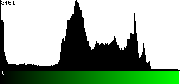 Green Histogram