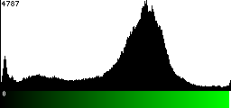 Green Histogram
