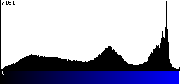 Blue Histogram