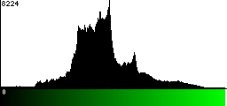 Green Histogram