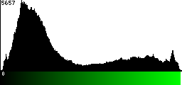 Green Histogram