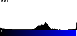 Blue Histogram