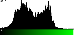 Green Histogram
