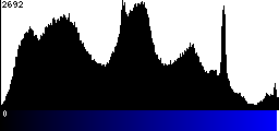 Blue Histogram